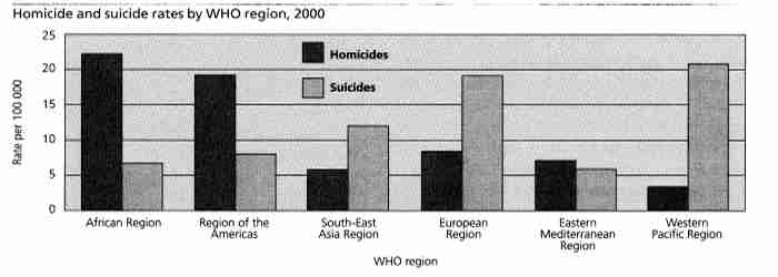 [Homicide & Suicide Rate by World Health Organization (WHO) Region]